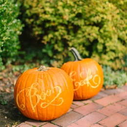 Calligraphy Pumpkins